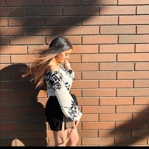 Soft stroke paperbag romper